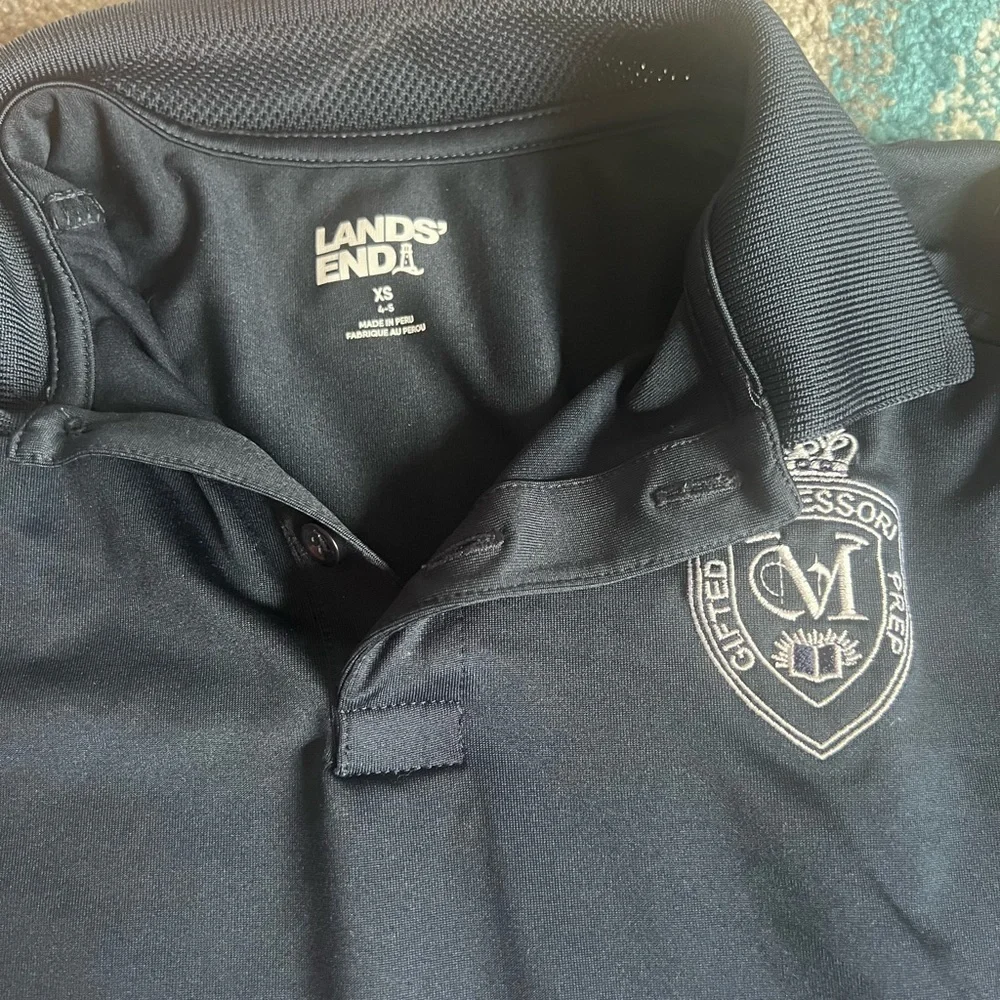 Navy & Blue Kids Polo Shirts Bundle - Montessori Gifted Prep School Uniform